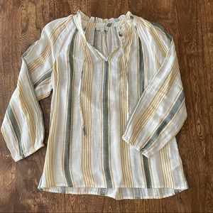 Lucky Brand 3/4 sleeve Top